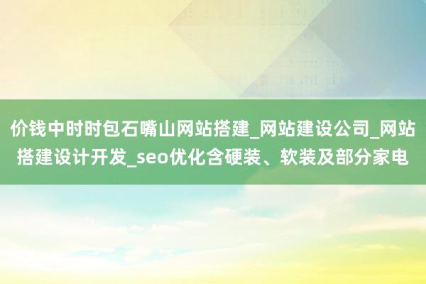 价钱中时时包石嘴山网站搭建_网站建设公司_网站搭建设计开发_seo优化含硬装、软装及部分家电